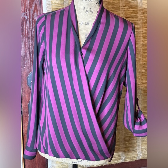 Pleione Tops - Pleione wrap blouse